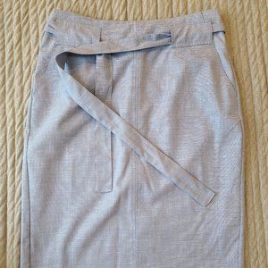Banana Republic - light blue midi skirt size 8 NWT